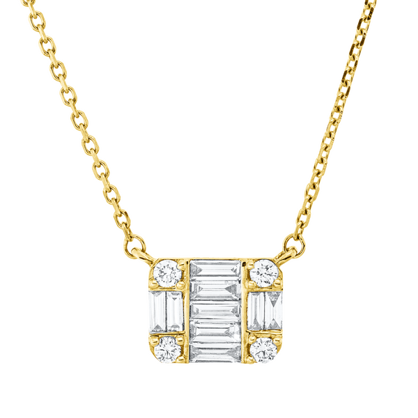 Brogle Classic necklace with diamond pendant