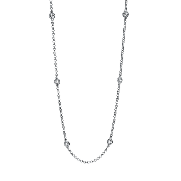 Brogle Classic Kette mit Diamantanhänger