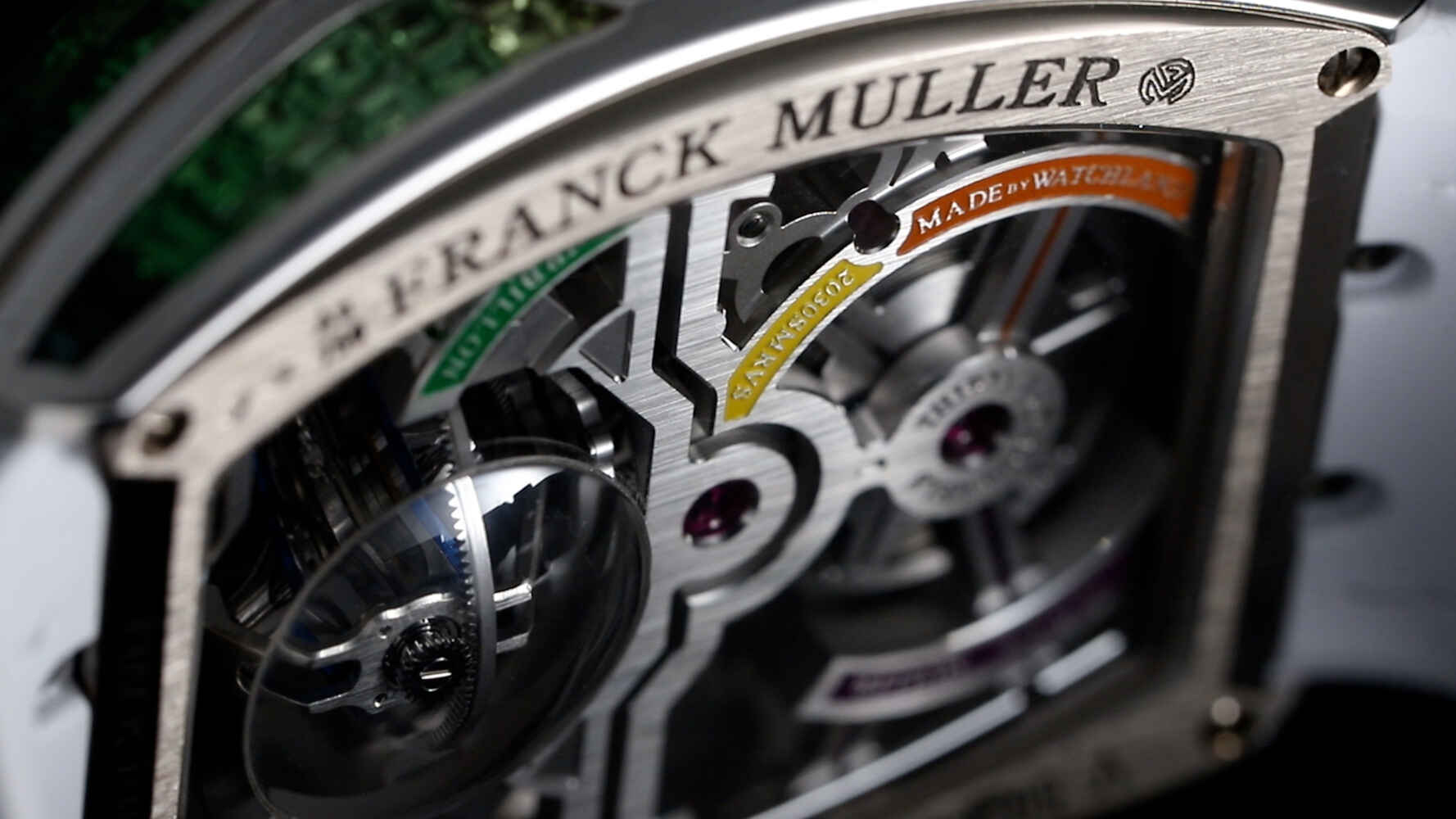 Franck Muller Vanguard Rainbow Revolution 3 55.9 x 46mm Franck Muller Vanguard Rainbow Revolution 3 55.9 x 46mm