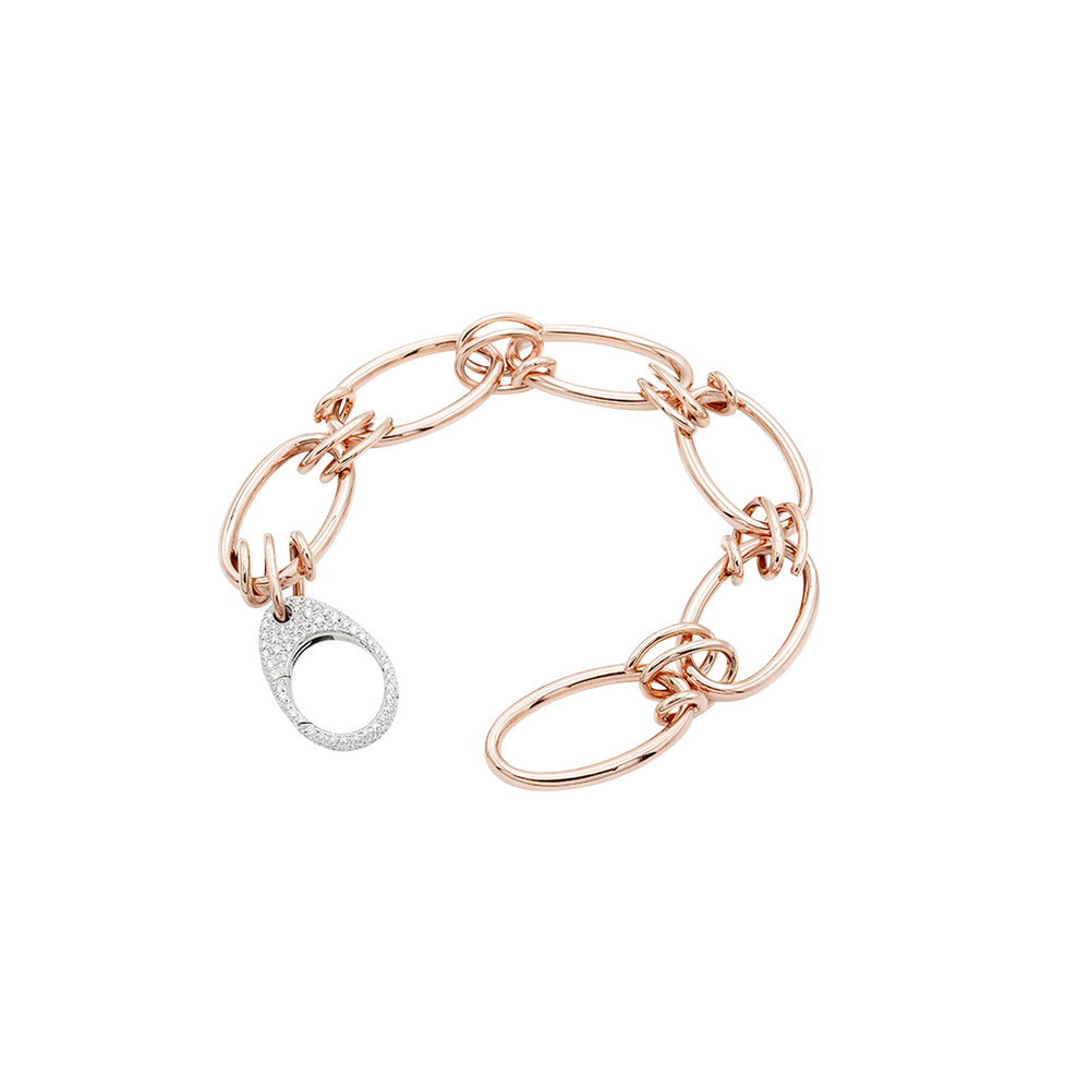 Rose, white gold