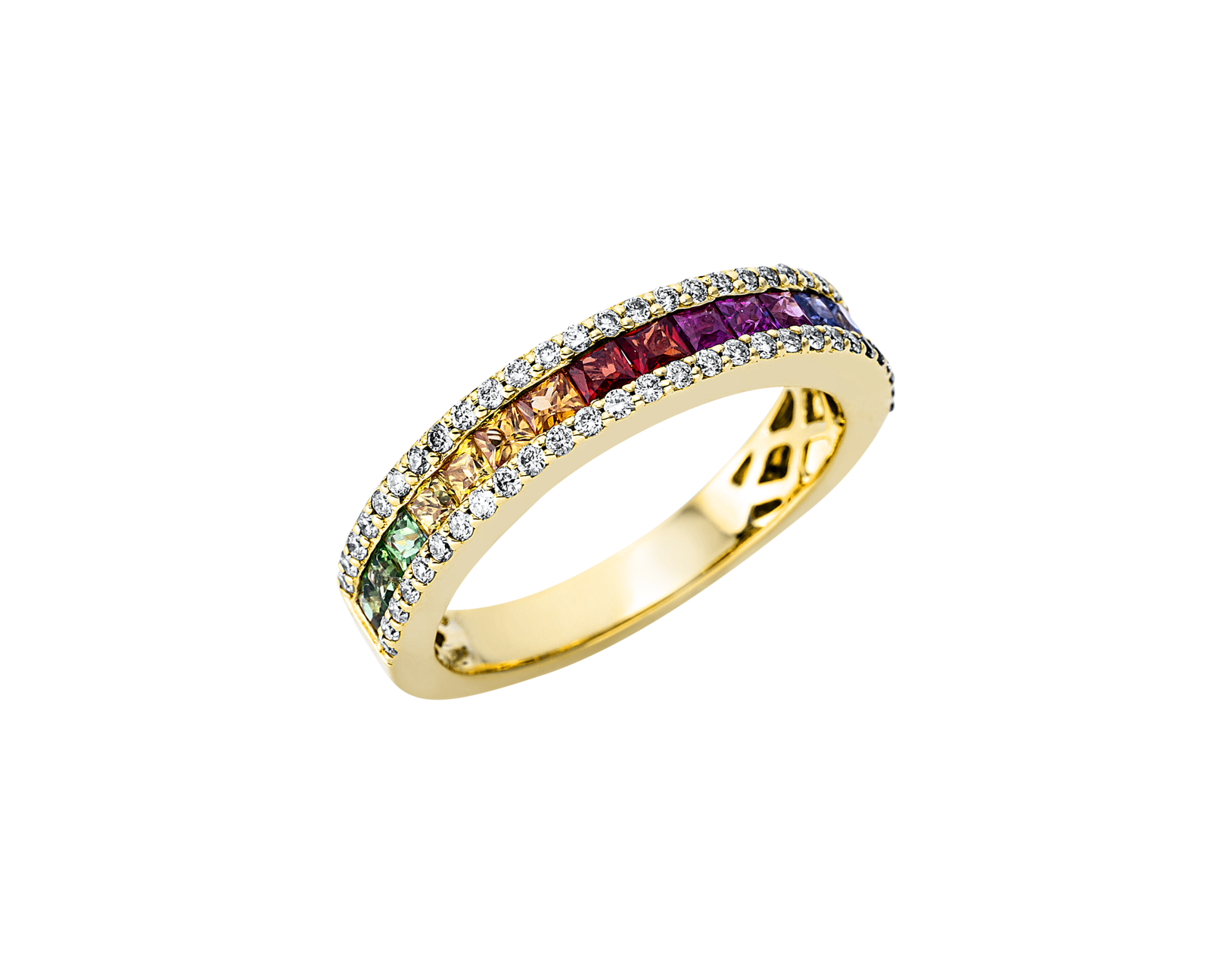 Brogle Classic Saphirring Rainbow