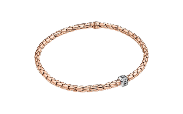 Chimento Stretch Spring Two-Tone Flexible Bracelet Chimento Stretch Spring Two-Tone Flexible Bracelet