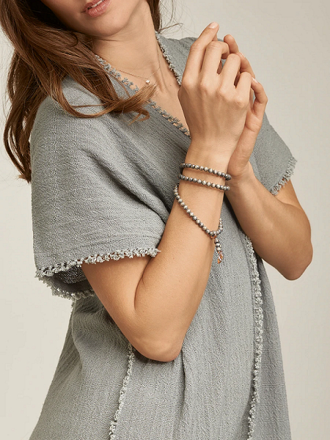 Tamara Comolli India Greywood Plain Armband und Halskette Tamara Comolli India Greywood Plain Armband und Halskette