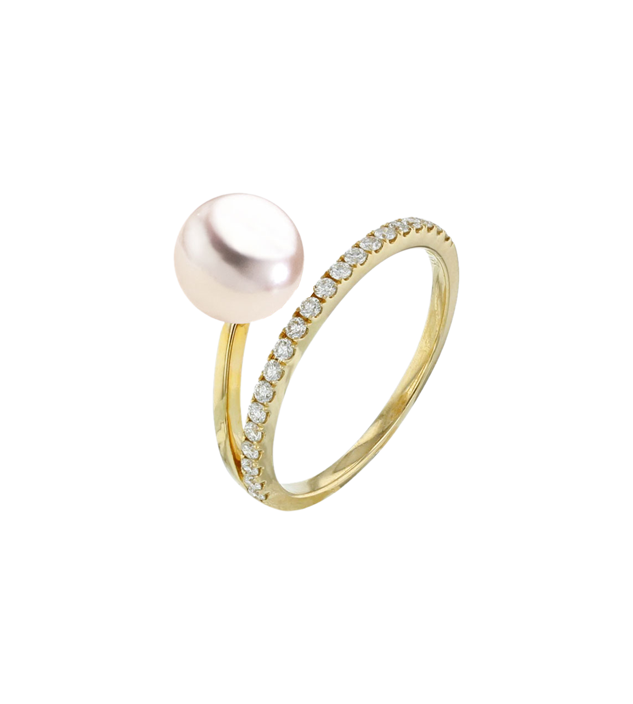 Brogle Classic Akoya pearl ring Brogle Classic Akoya pearl ring