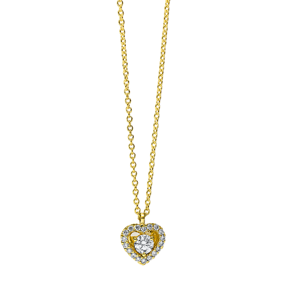 Brogle Classic Kette mit Diamantherz Brogle Classic Kette mit Diamantherz