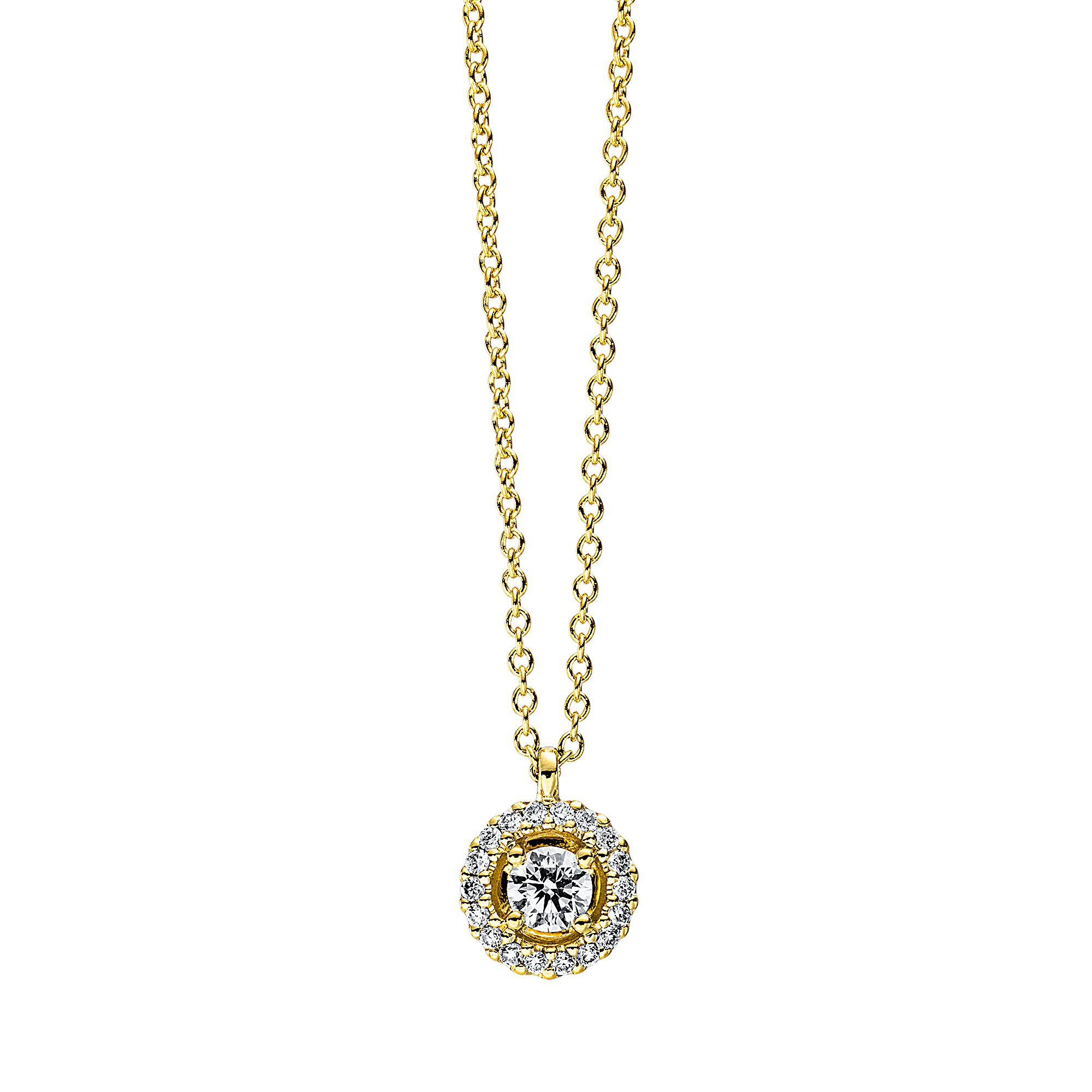 Brogle Classic Kette mit Diamantanhänger