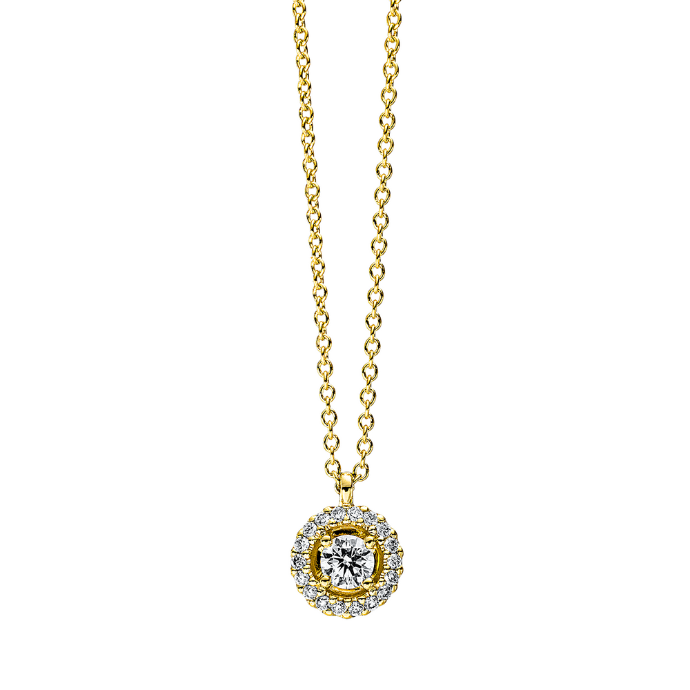 Brogle Classic Kette mit Diamantanhänger