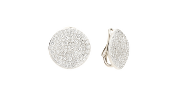 POB6071 UWWHR DB000 010 Pomellato earrings sabbia white gold 18kt diamond a60e352d2845a28d3
