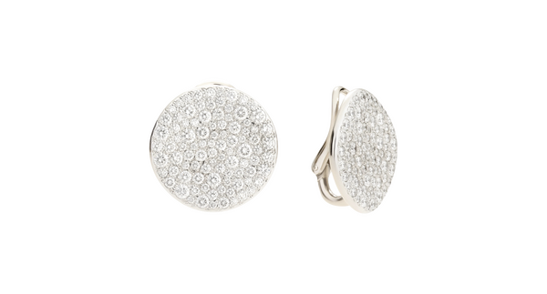 POB6071 UWWHR DB000 010 Pomellato earrings sabbia white gold 18kt diamond a60e352d2845a28d3
