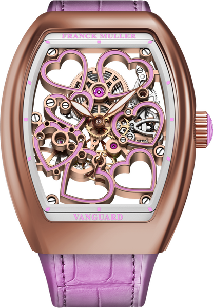 Franck Muller Vanguard Heart Skeleton 42.3 x 32mm