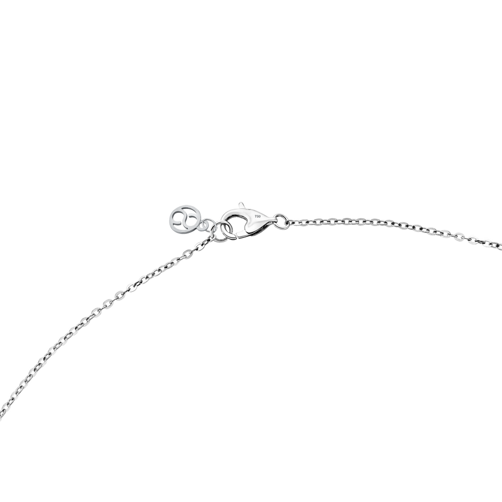 Brogle Classic necklace with sapphire pendant Rainbow
