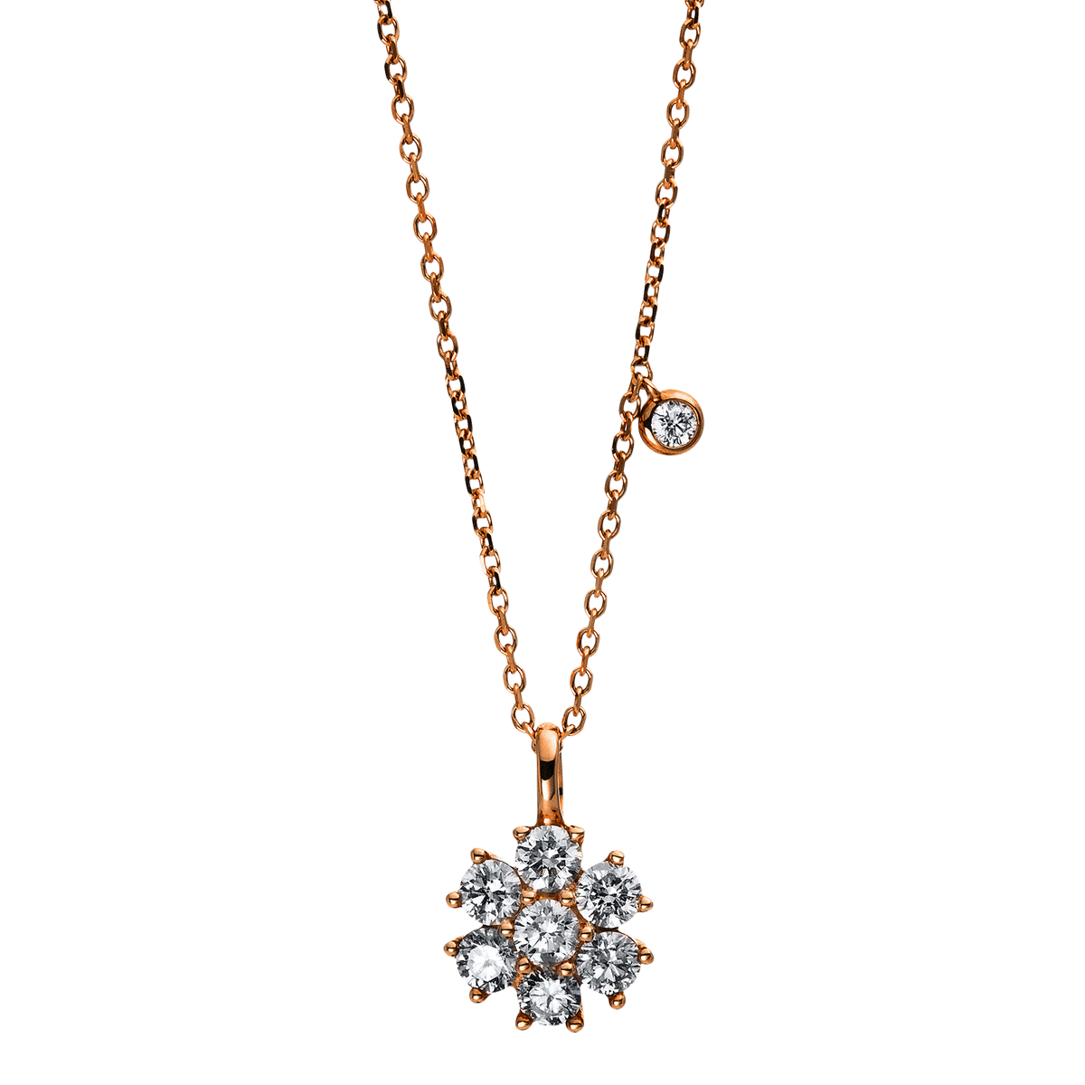 Brogle Classic Kette mit Diamantanhänger