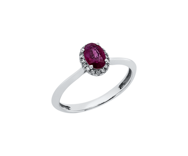 Brogle Classic ruby ring