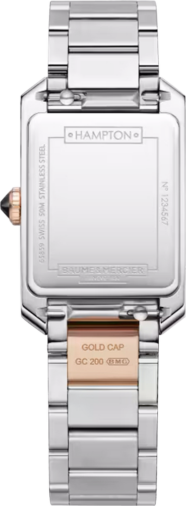 Baume & Mercier Hampton Quarz 35 x 22,2mm Baume & Mercier Hampton Quarz 35 x 22,2mm