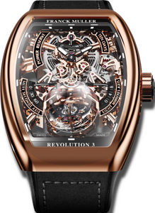 Franck Muller Vanguard Tourbillon Revolution 3 Skeleton 55.9 x 46mm