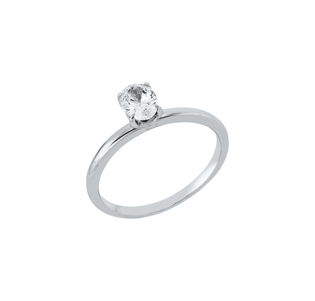 Brogle Classic solitaire ring
