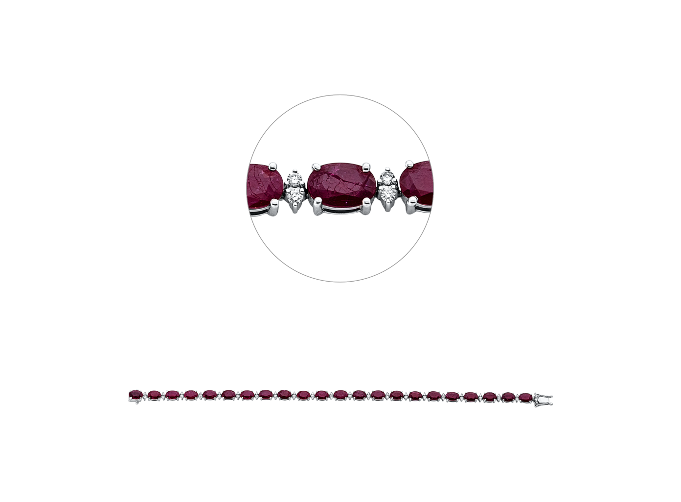 Brogle Selection Rubinarmband