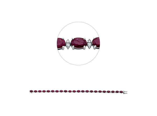 Brogle Selection Rubinarmband Brogle Selection Rubinarmband