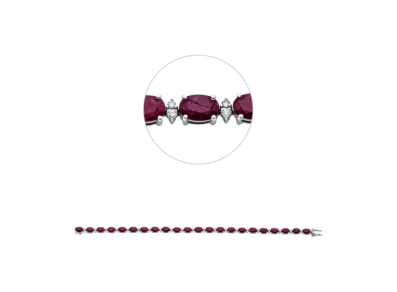 Brogle Selection Rubinarmband Brogle Selection Rubinarmband