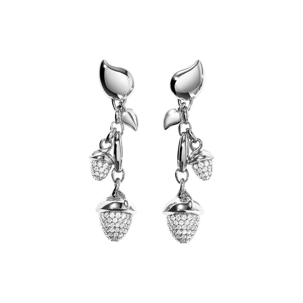 Tamara Comolli Mikado Diamond Pavé Earrings