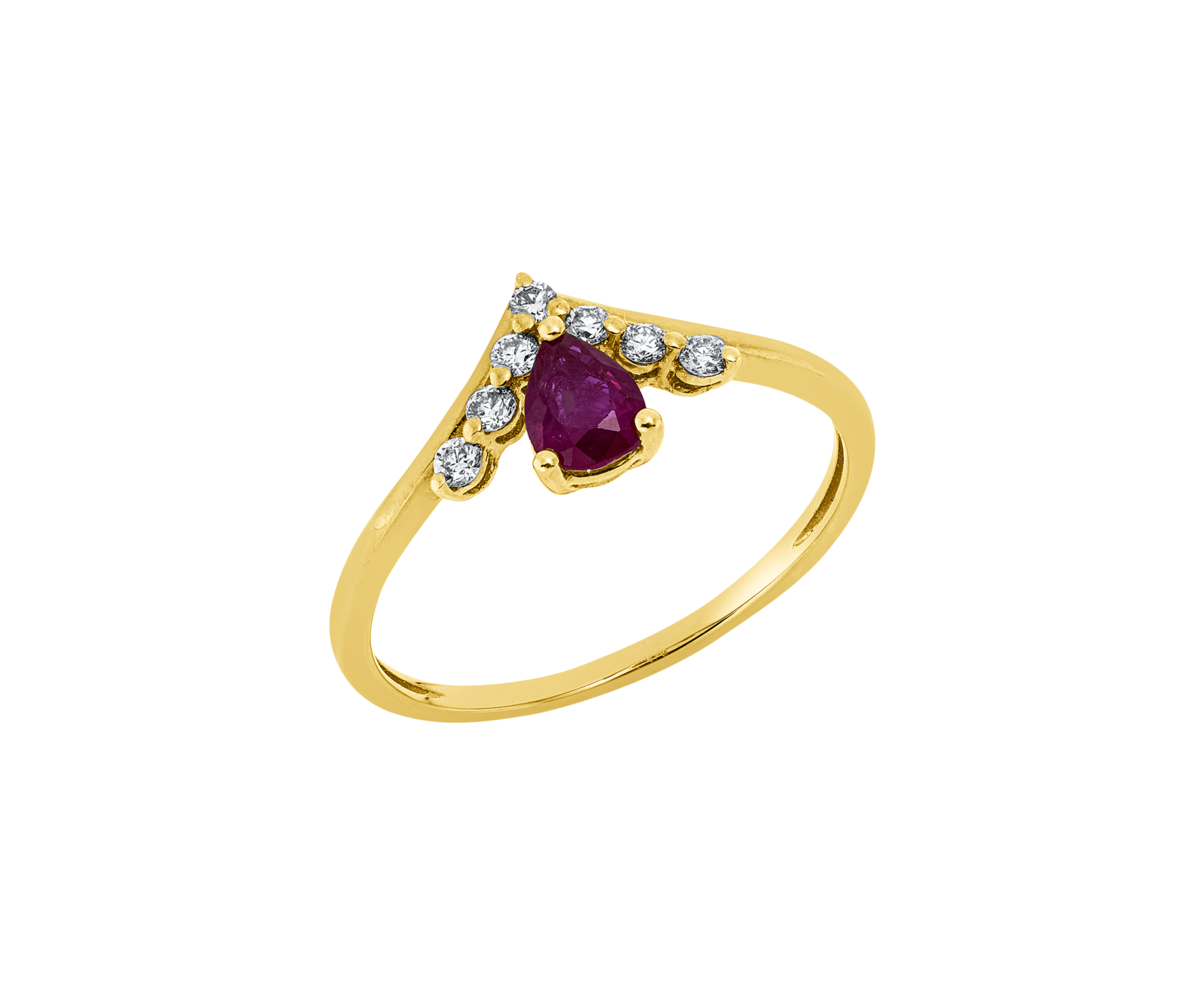 Brogle Classic ruby ring