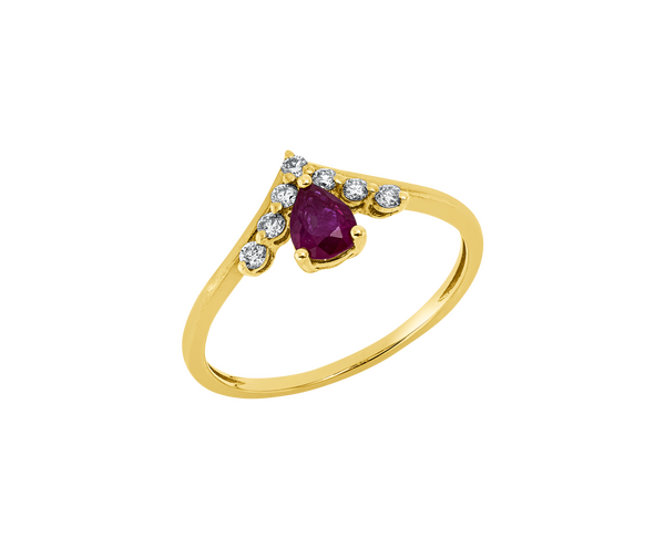 Brogle Classic ruby ring