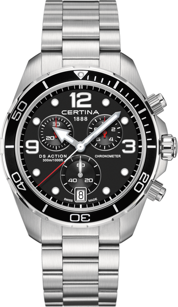 Certina DS Action Quartz Date Chrono 43mm