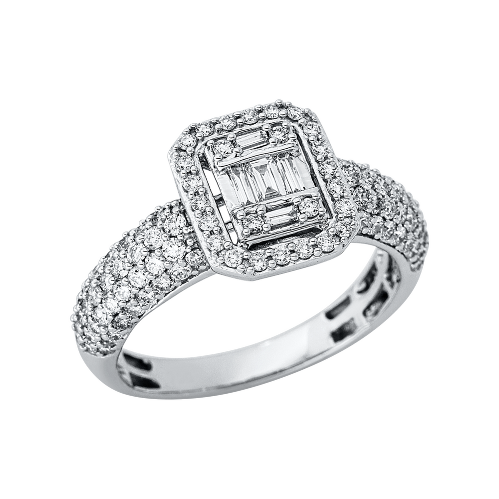 Brogle Selection Illusion diamond ring