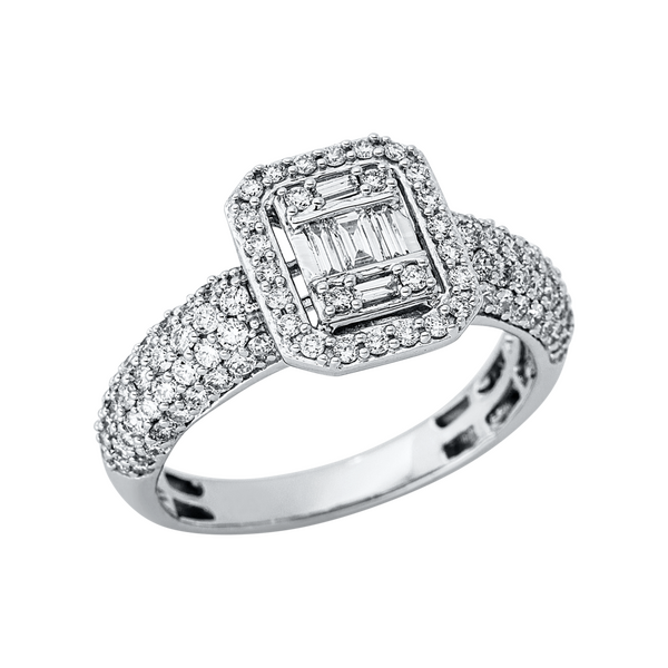 Brogle Selection Illusion diamond ring