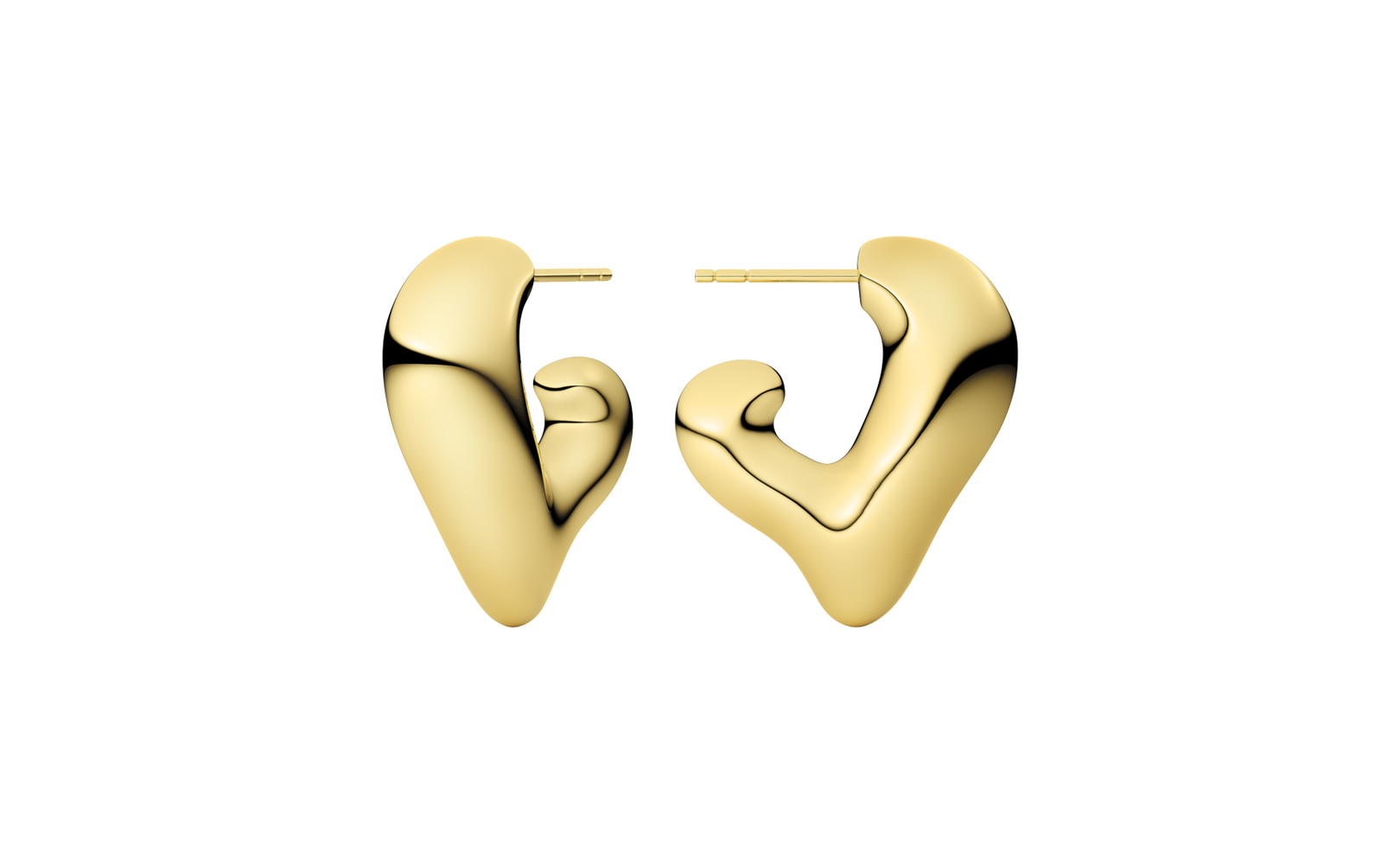 18 carat gold plated silver