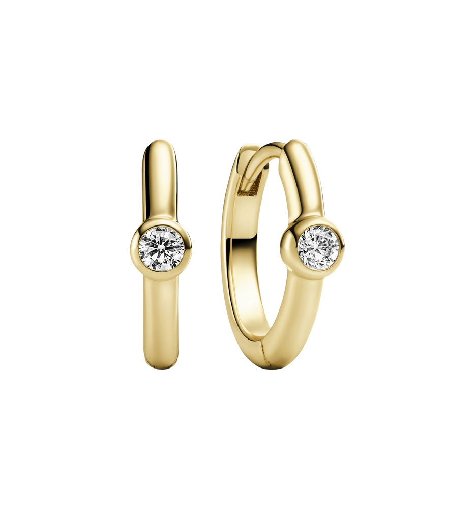 18 carat gold plated silver