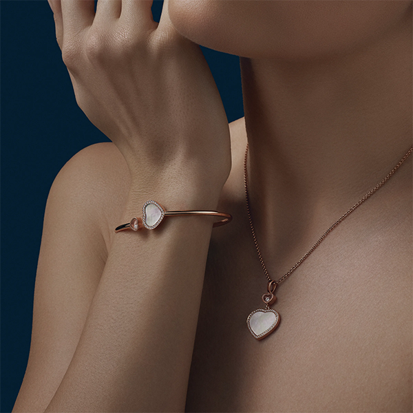 Chopard Happy Hearts Halskette mit Anhänger