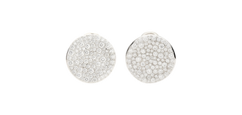 POB6071 UWWHR DB000 020 Pomellato earrings sabbia white gold 18kt diamond a92f00ac820839906