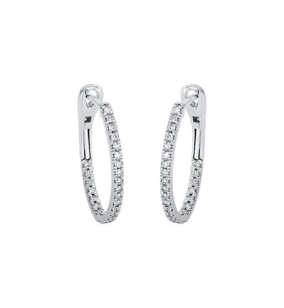 Brogle Classic Diamantcreolen