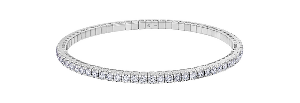 Brogle Selection flexible tennis bracelet