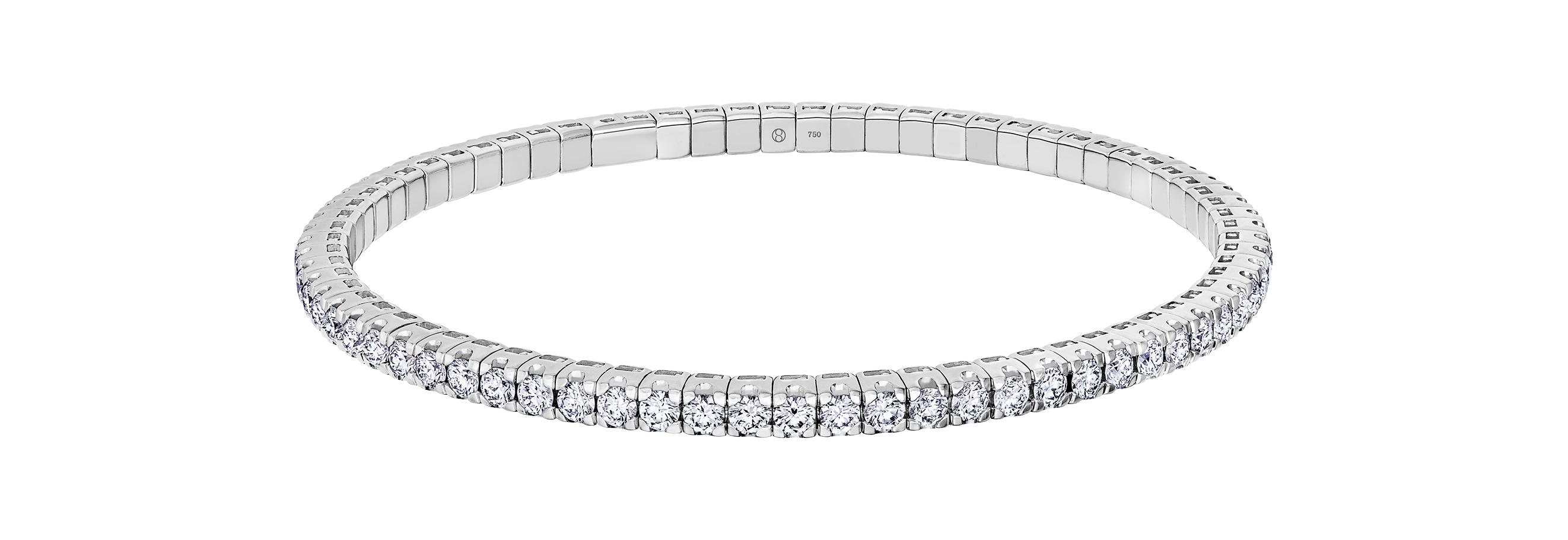 Brogle Selection flexible tennis bracelet Brogle Selection flexible tennis bracelet