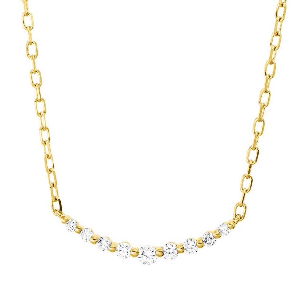 Brogle Classic necklace with diamond pendant Brogle Classic necklace with diamond pendant