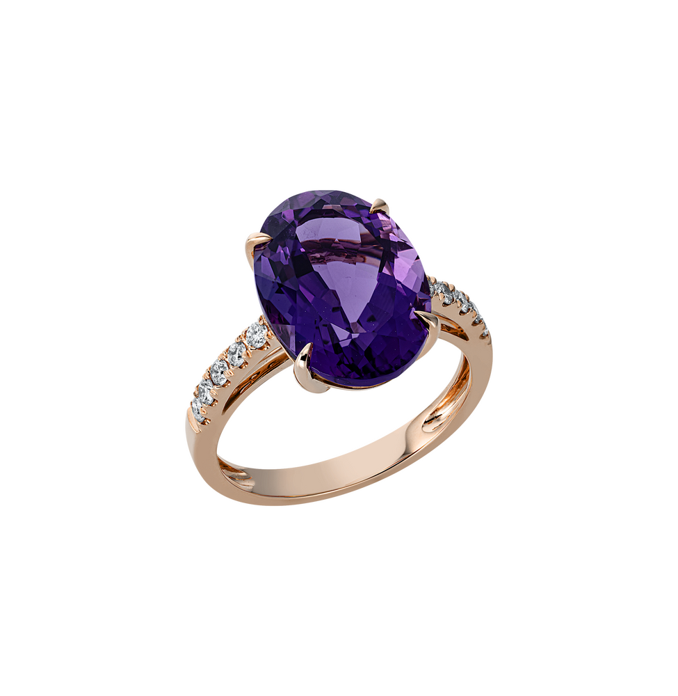 Brogle Classic Amethyst ring