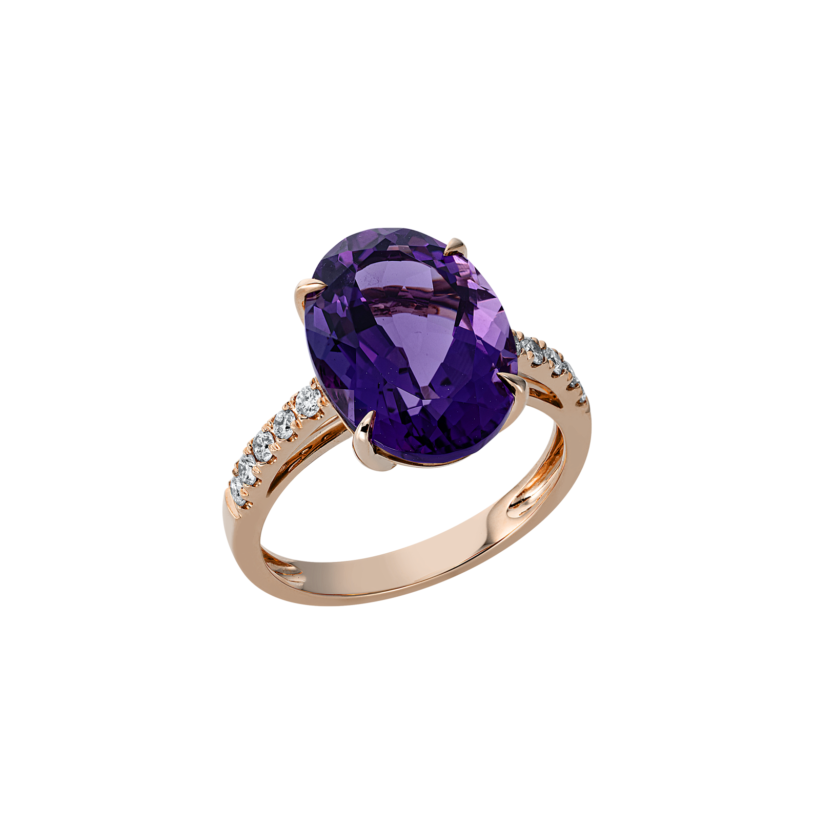 Brogle Classic Amethyst ring Brogle Classic Amethyst ring