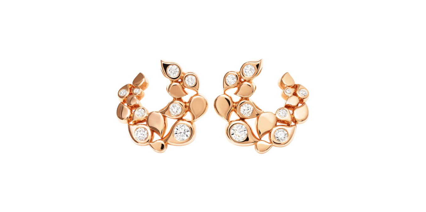 Tamara Comolli Snowflakes Hoop Classic earrings Tamara Comolli Snowflakes Hoop Classic earrings