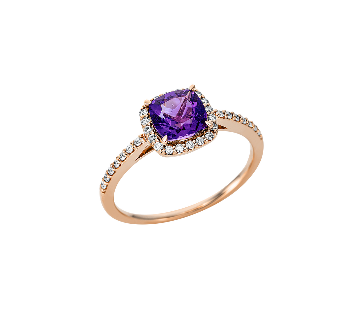 Brogle Classic Amethyst ring