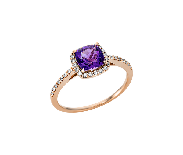 Brogle Classic Amethyst ring Brogle Classic Amethyst ring