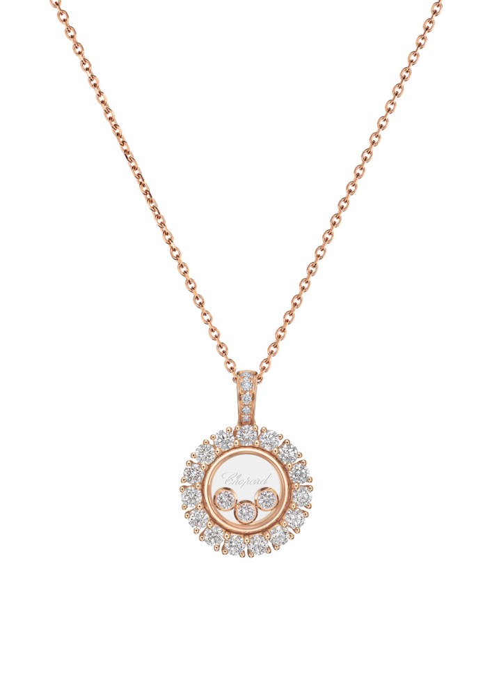 Chopard Happy Diamonds Icons Round Necklace with Pendant