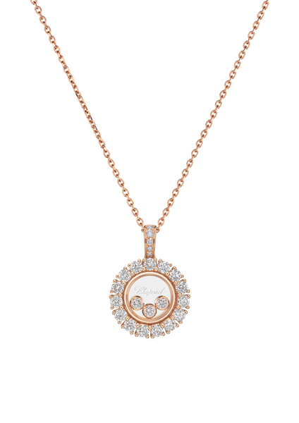 Chopard Happy Diamonds Icons Round Necklace with Pendant