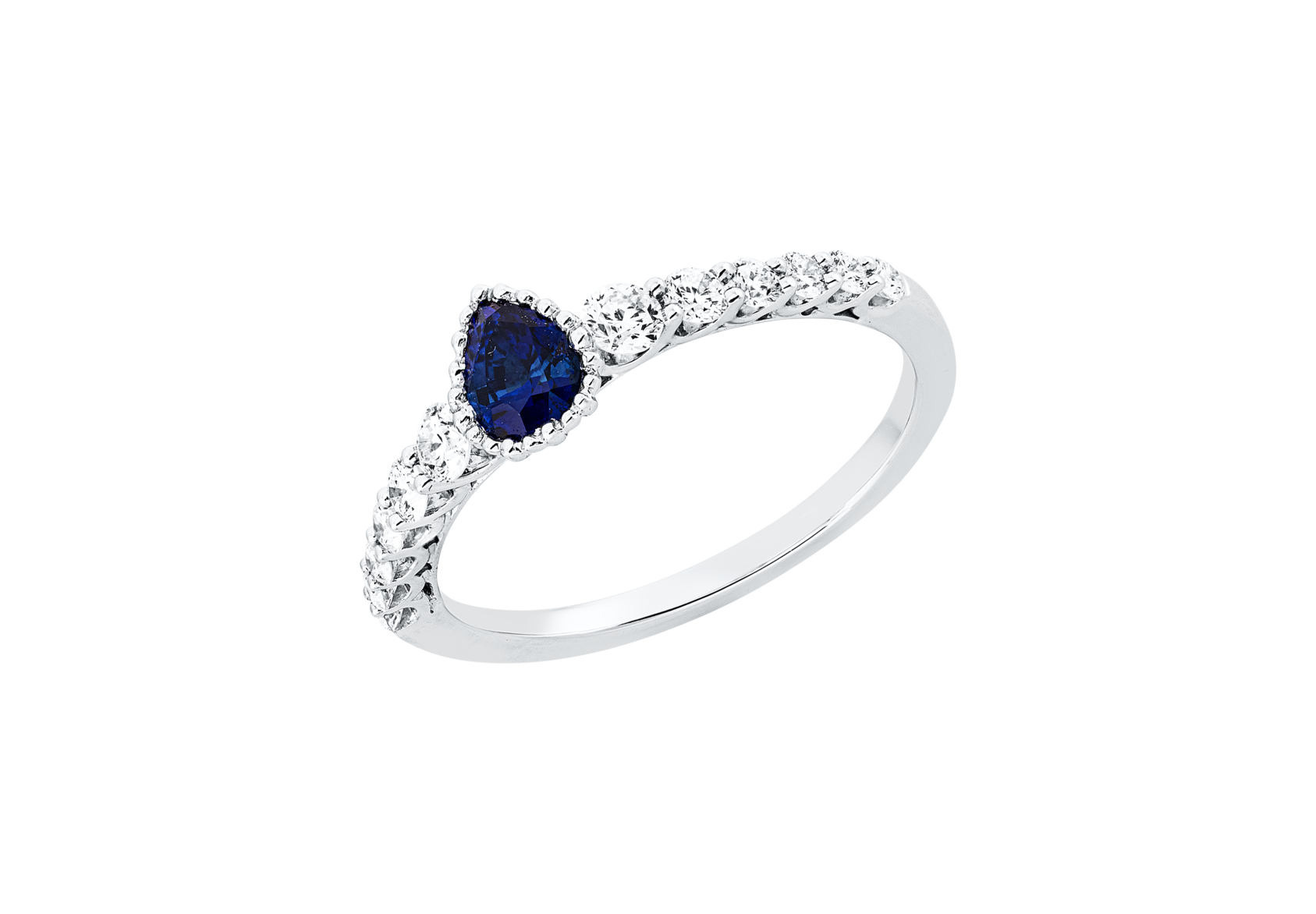 Brogle Classic sapphire ring
