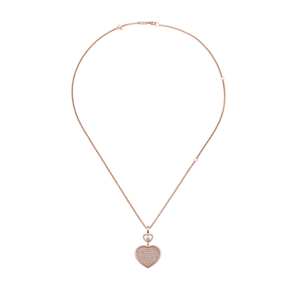 Chopard Happy Hearts Halskette mit Anhänger