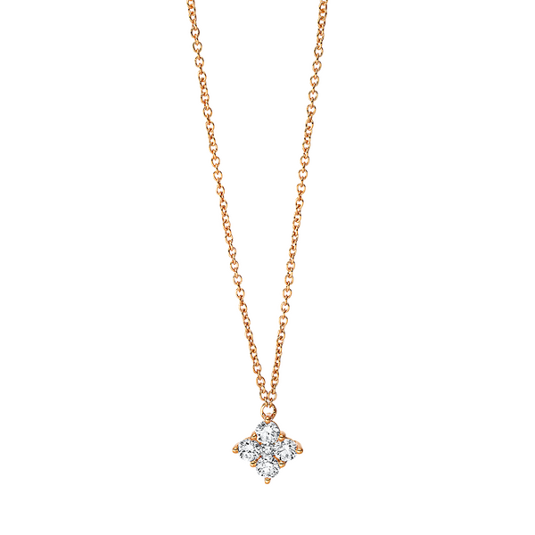 Brogle Classic necklace with diamond pendant Brogle Classic necklace with diamond pendant