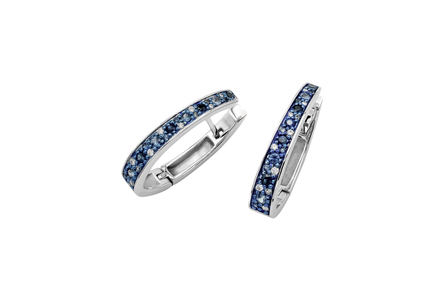 Mattioli Basics Puzzle large hoop earrings Mattioli Basics Puzzle large hoop earrings