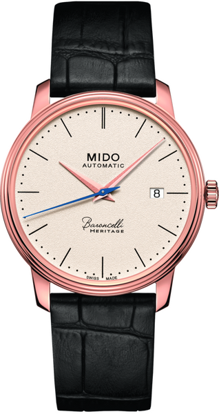 Mido Baroncelli III Heritage Gent 39mm