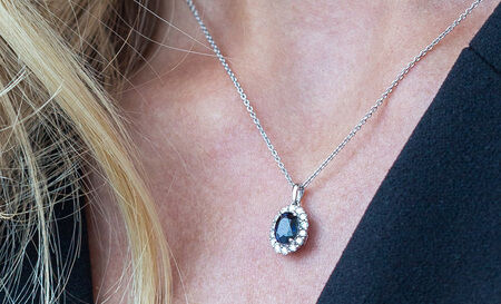 ks brogle farbsteinschmuck kette classic